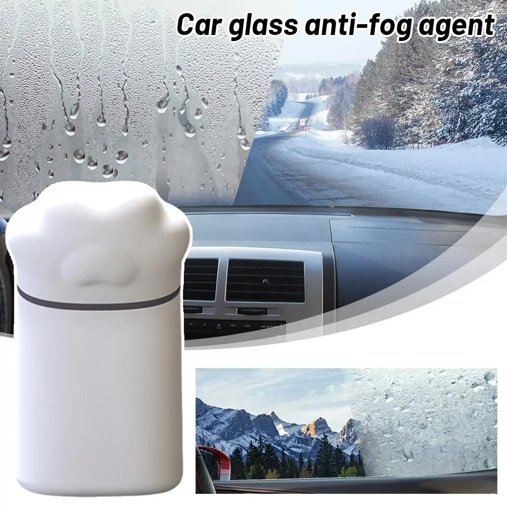 Winter Car Windshield No Dead Corner Defogging Brush Acting Cute Long Coating Auto 24h Claws Cleaner Defogging Hydropho K6k5