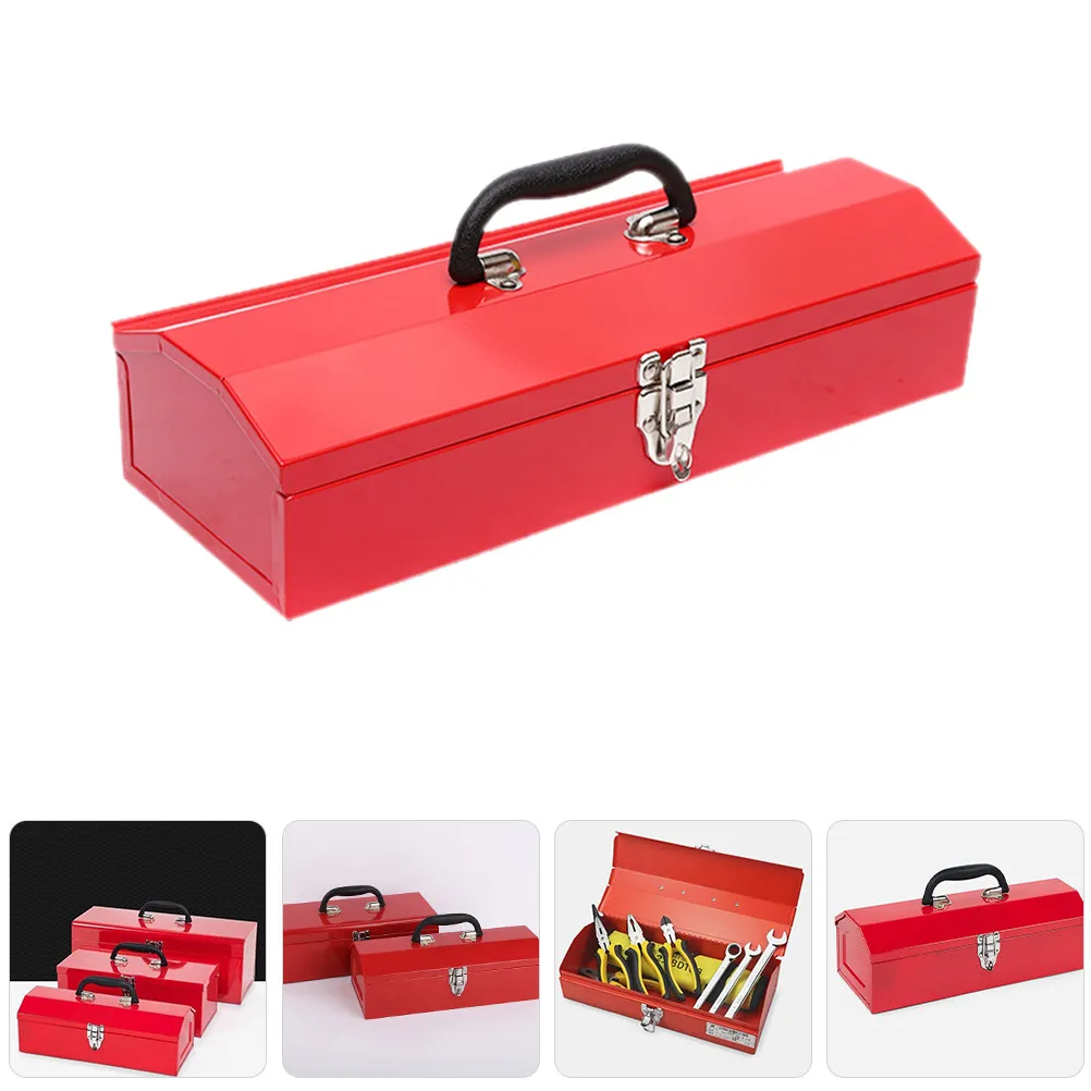 

Tool Box Sturdy Metal Mechanics Tools Organizer Portable Heavy Duty Tool Storage Container Organizer Tools Box