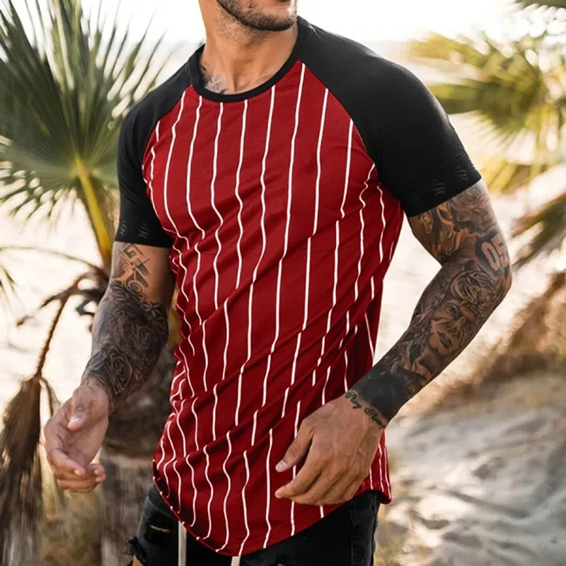 Thumbnail 3 - #7 Trending Mens Classic Striped T-Shirts Right Now