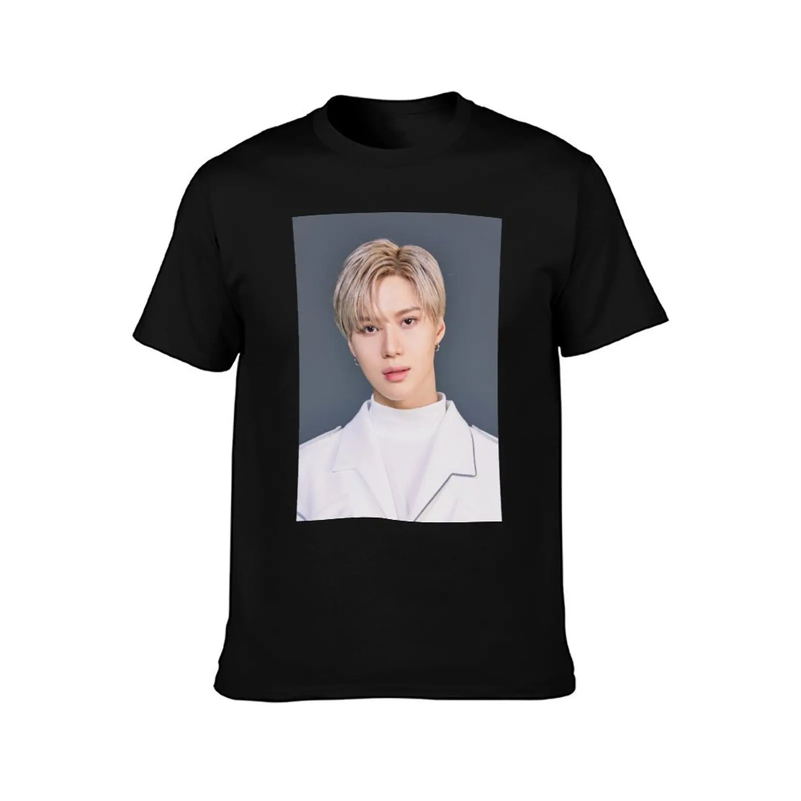 SUPERM X KOREAN AIR LET'S GO EVERYWHERE TAEMIN T-Shirt Summer Casual Cotton Tee Oversized Streetwear Tops Unisex Men Women