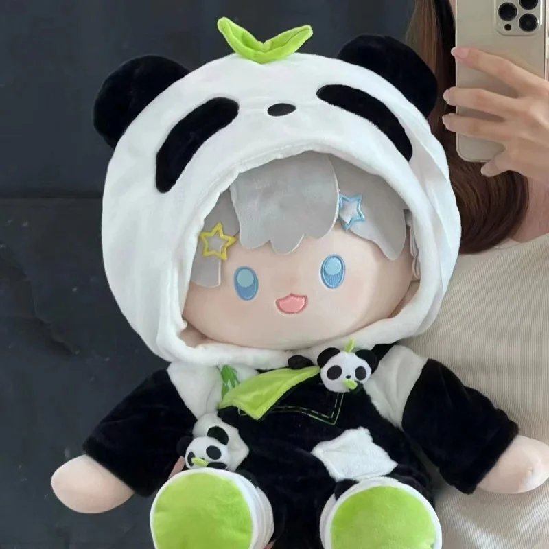 Love and Deepspace 40cm Doll Panda Odzież Akcesoria Zayne Xavier Rafaye Sylus Caleb Bawełniana lalka Panda Odzież dziecięca