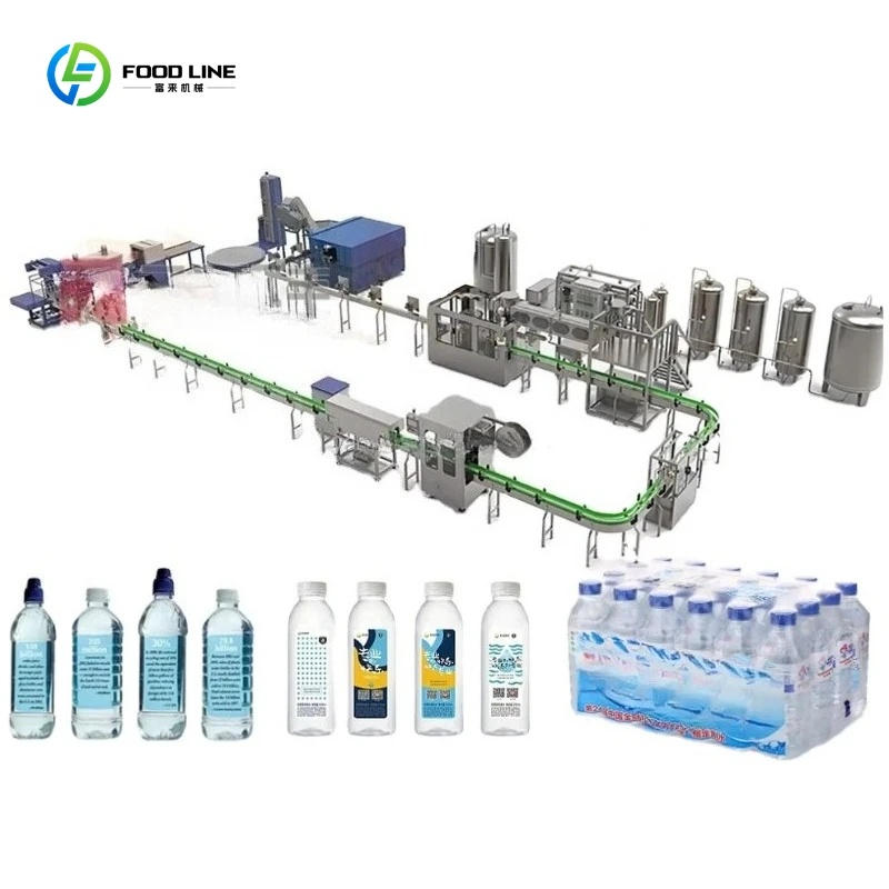 Customized Automatic Electric Beverage  Filling Capping Machine Orange Fruit Drink Integrated Packaging Filling Sealing Line