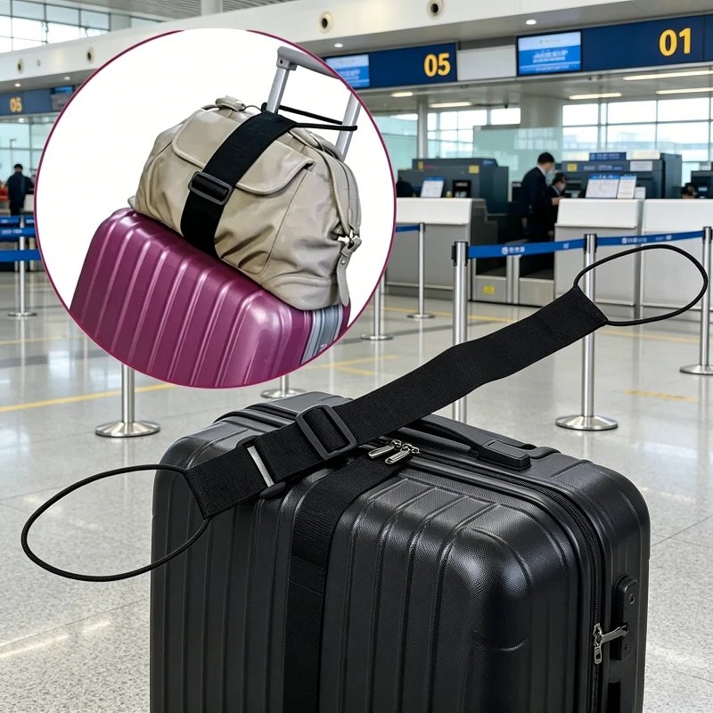 حبل مطاطي أسود قابل للتعديل لت - مراجعة Travel Accessories Useful وسعره