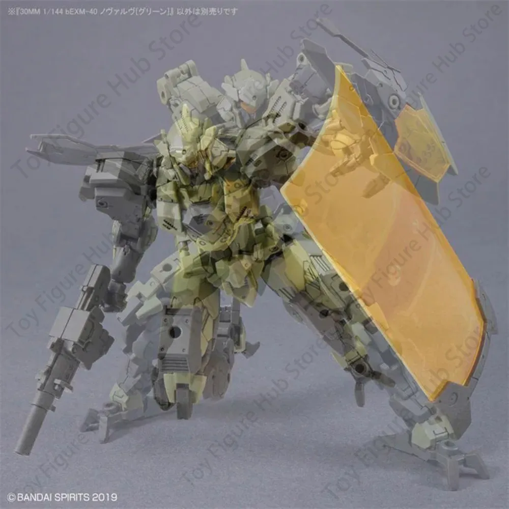 BANDAI Oficial Genuine in Stock 30 Minutes Missions Model Kit Figures 30MM BEXM-40 Novalv Green Action Anime Model Toy Gifts