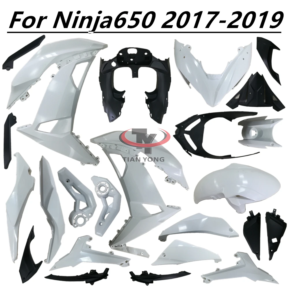 Motorcycle Accessories Plastic parts For Ninja650 2017 2018 2019 Fit NINJA 650 17-19 Unpainted Fairing Bodywork Injection