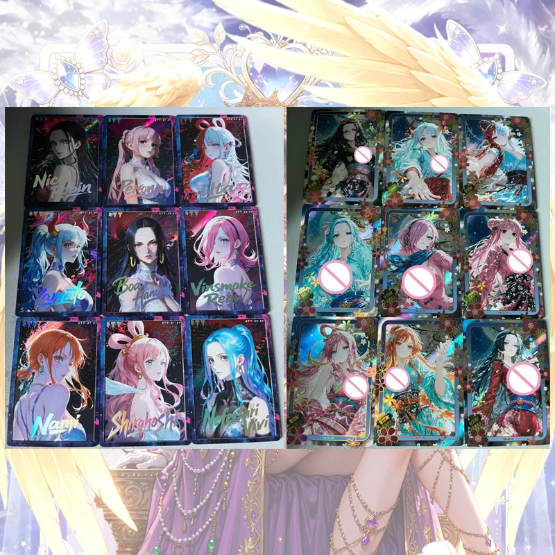 Linghang 3 Anime One Piece YXM HSM SP MFS HYQ Cards Hancock Nami Robin Yamato Uta Vivi Reiju Perona Shirahoshi Collection Cards