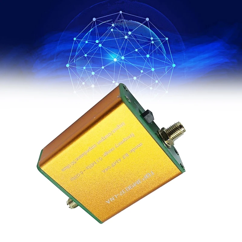 Portable Multifunction Full Band Low Noise Amplifier 100K-6Ghz Preamplifier Durable