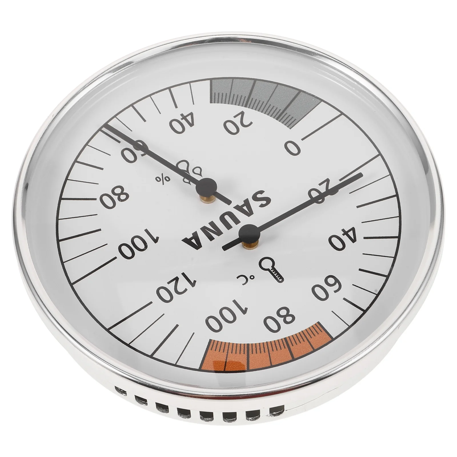 Higrotermógrafo para Sauna, medidor de temperatura y humedad, herramienta de medición para interiores y exteriores, para habitación, invernadero, cocina, montable en pared