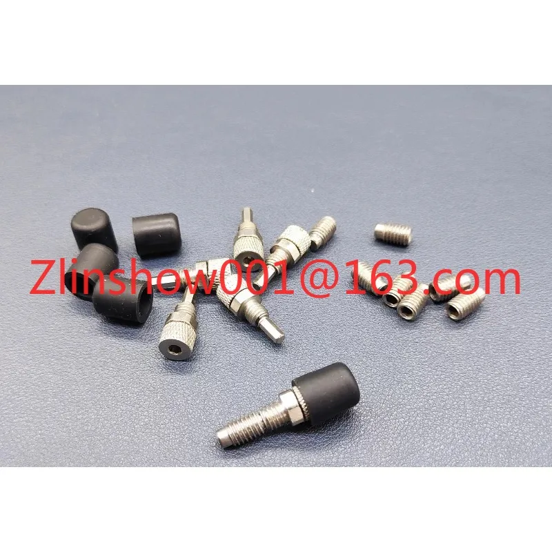 Twisted tooth shock absorber Adjusting damping head/knob/dust cap