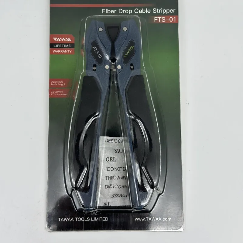 

JiLong Fiber Drop Cable Opener Щипцы для зачистки FTTH Можно использовать внутренний и наружный инструмент для зачистки кабеля с усиленным металлическим сердечником