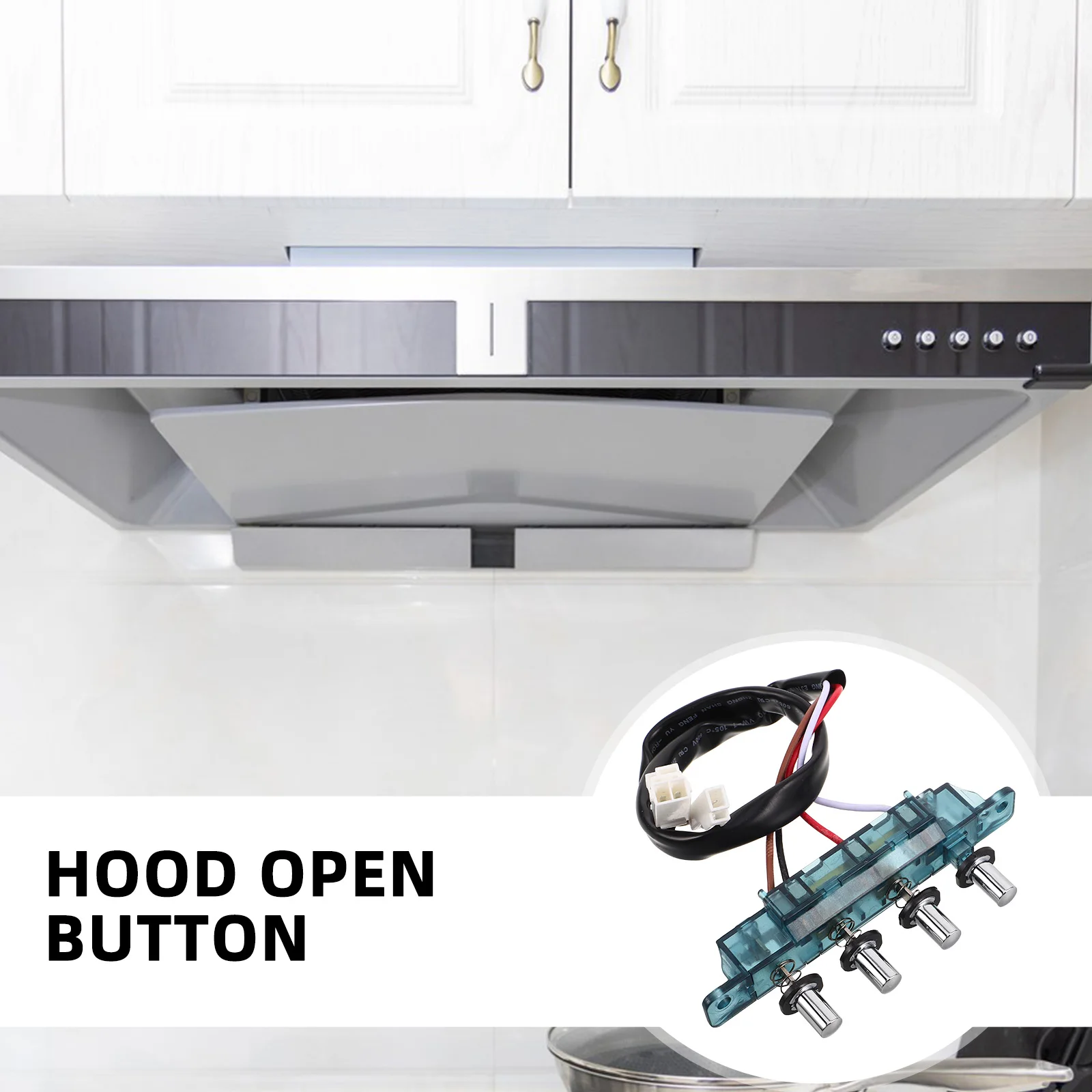 

Range Hood Accessories Control Board Switch Fitting Household Appliance Parts Alloy Keyboard Buttons