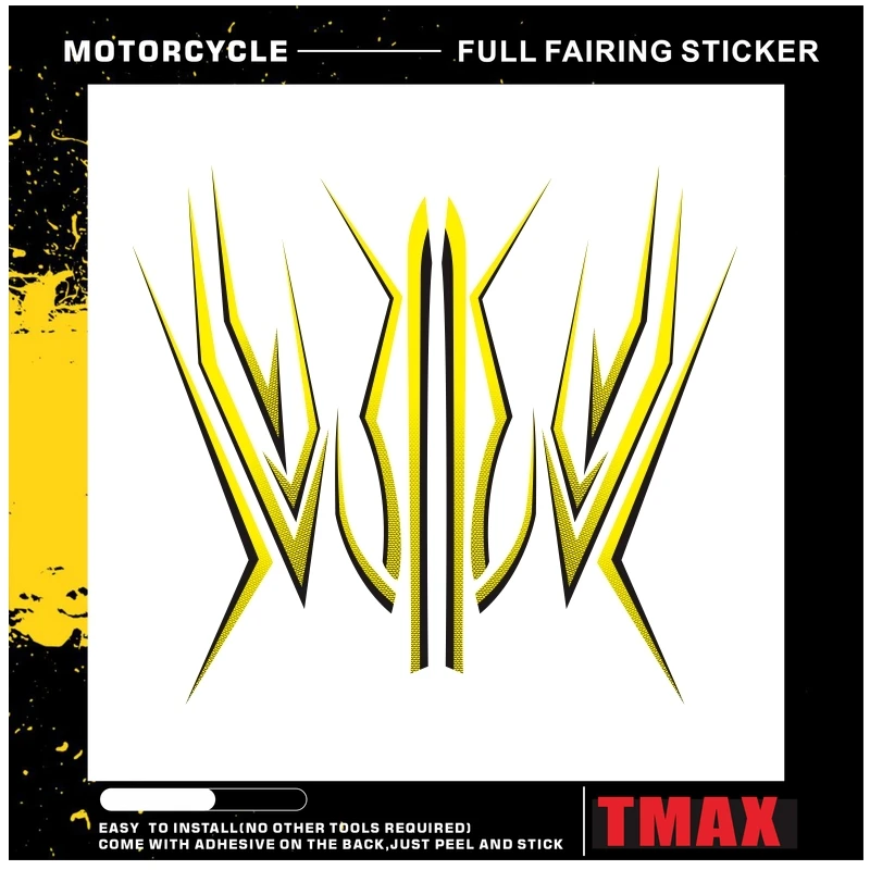 

Motorcycle For TMAX530 /DX/SX 2017 2D Fairing Emblem Sticker Decal