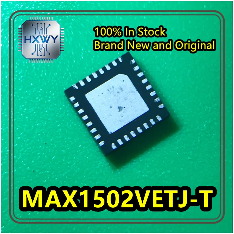 (1/10 piece) MAX1502VETJ-T 1502VE QFN32 Dual-Channel Synchronous Step-Down DC/DC Controller, Brand New Original, In Stock,