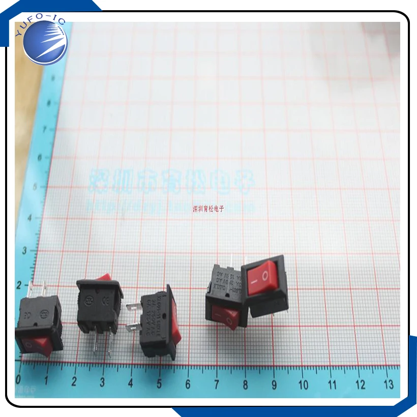 2PCS/LOT  Ship type switch KCD1-11-2P boat type