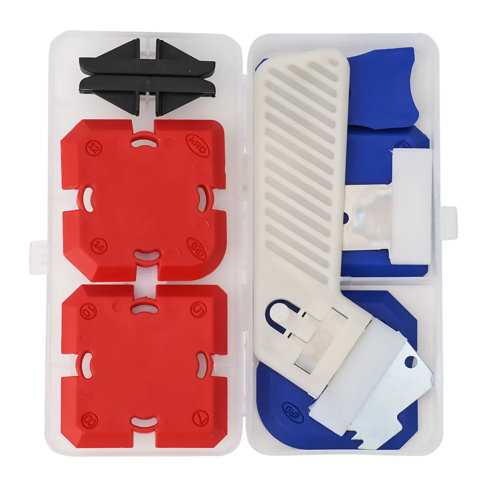 Calafetagem Remoção Raspador, Silicone Profiling Kit, Aplicação sem esforço, Mess Acabamento Perfeito, 11pcs