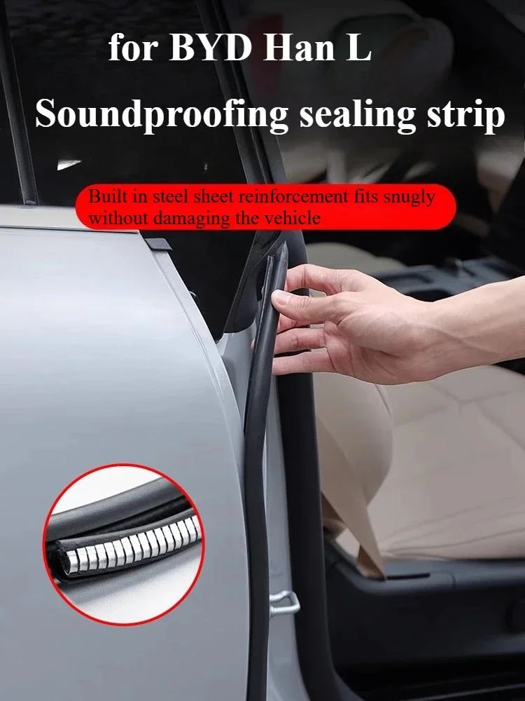 for BYD Han L DMI EV Special B-pillar C-pillar soundproof sealing strip central control sealing strip interior supplies