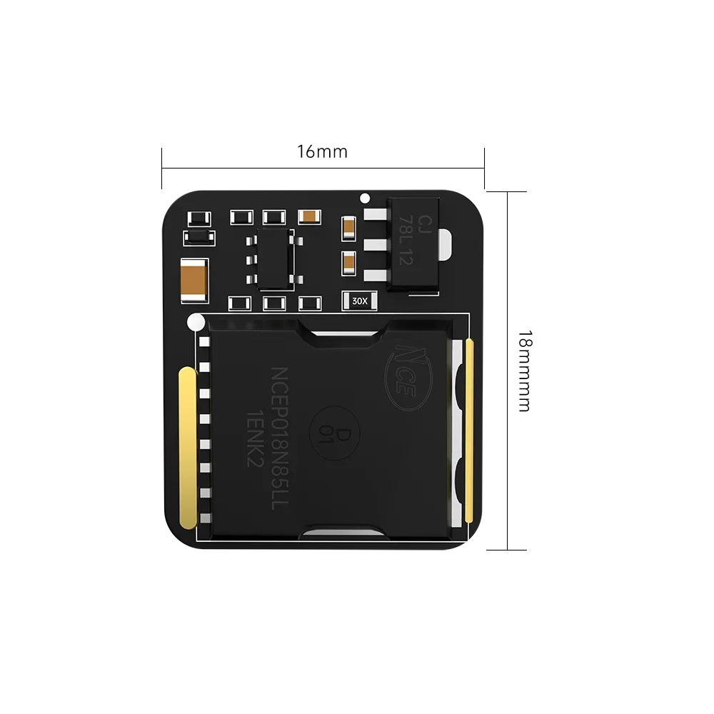 فلتر iFlight المضاد للشرارة / هوائي DJI فردي TPU / هوائي مزدوج TPU / O3 وحدة الهواء المبرد لأجزاء Chimera7 Pro V2 / Nazgul FPV