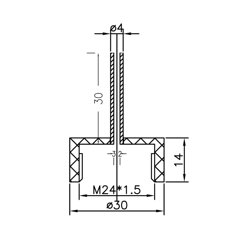 Food Filling Machine Nozzle, Pneumatic Nozzle, Paste Machine Equipment 304 Material 4-25mm
