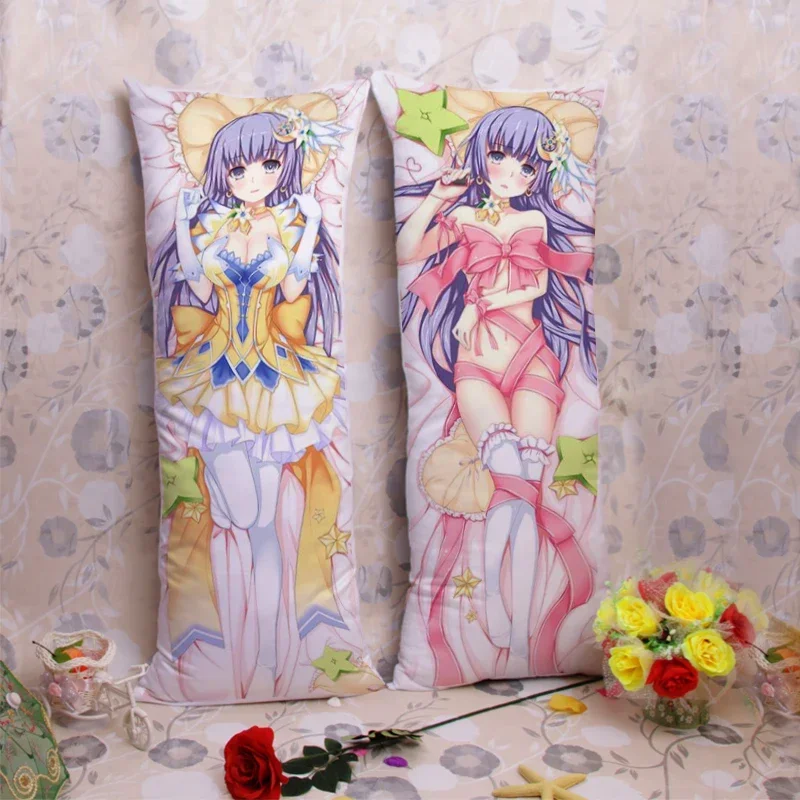 Almohada larga personalizada de Anime Dakimakura, cojín de tamaño real, abrazando el cuerpo para dormir, chica Sexy, funda de almohada para adultos,