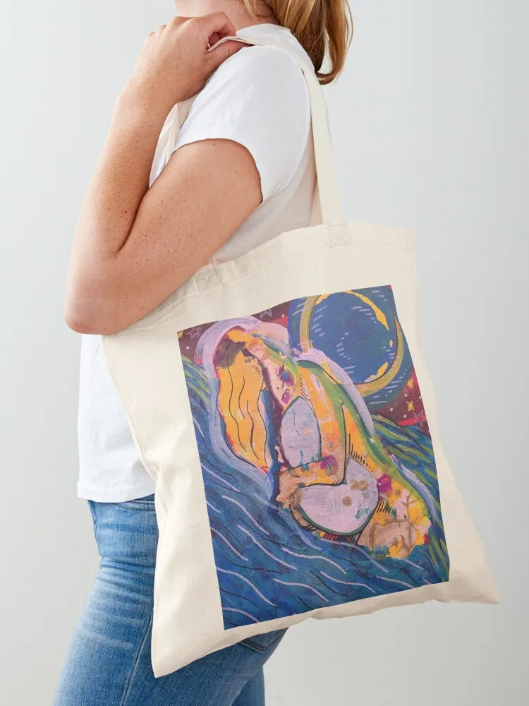 

Mother & Child Tote Bag sacs de shopping free delivery bags reusable shopping bag Women's beach bags