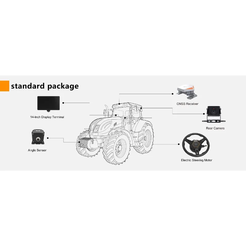 New Design Vectoragr 818 Optional Isobus RTK GNSS Navigation