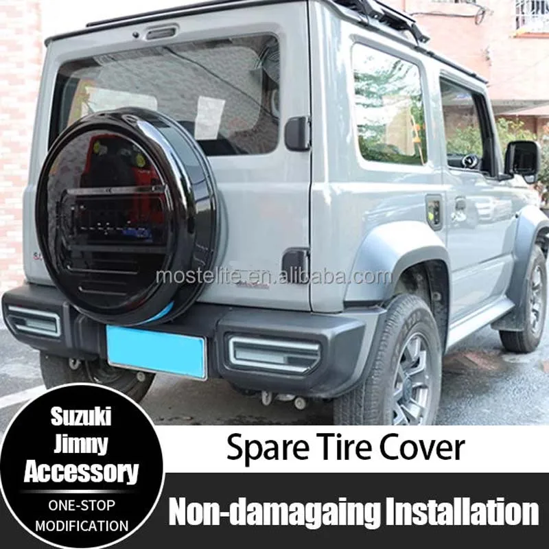 New Arrivals Waterproof ABS Spare Tire Cover 195/80 R15 for Suzuki Jimny Accessories JB64 JB74