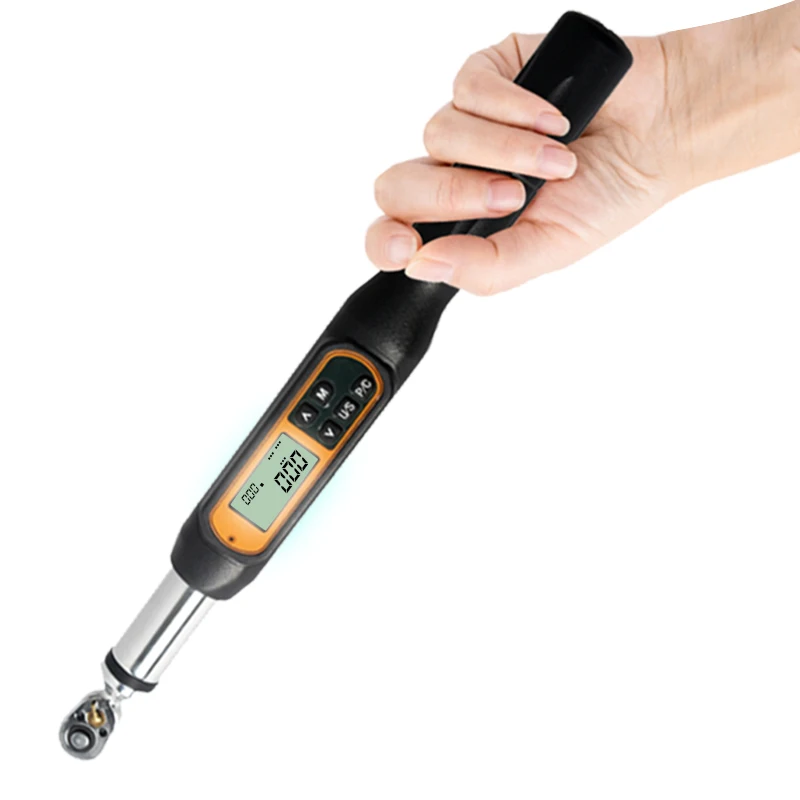 60Nm  Digital Torque Wrench Popular Portable Steel Hand Tool for Industrial Motorcycles Metric Measurement System