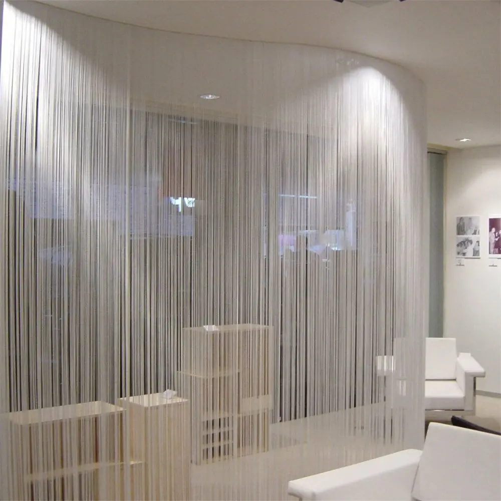 Tassel Room Divider Net Window Curtains Shining Door Fly Screen Screen Panel Hanging Beaded Curtains Glitter String Curtain