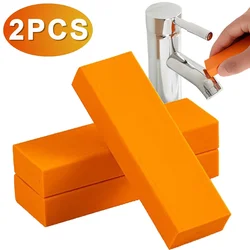 2/1Pcs Easy Limescale Eraser Multi-functional Glass Scale Rust Remover Rubber For Kitchen Bathroom Household Cleaning Supplies