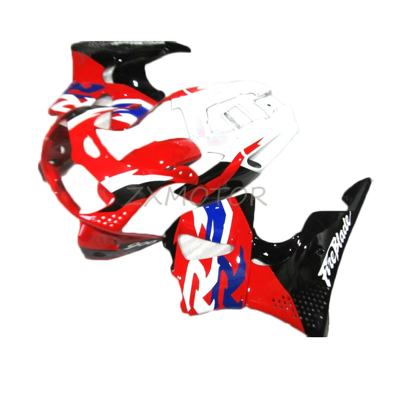 Free Custom Fairings For Honda CBR900RR 96 97 New ABS Plastic cbr 893rr 1996 1997 Red Black Bodywork fairing kit CBR893 yu38