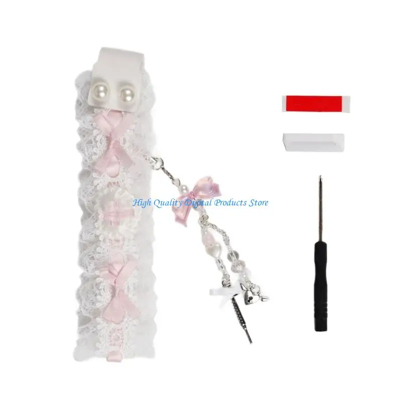 u2je快適なキーボードストラップ装飾レースキーボードストラップクイックアタッチメント