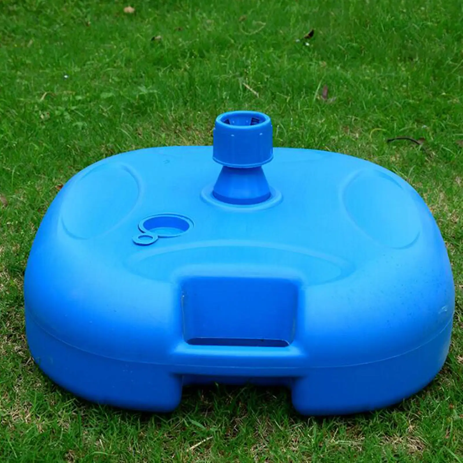 Plastic Outdoor Beach Umbrellas Stand Water Filled Patio Base Holder for Garden Terrace Sun Shelter