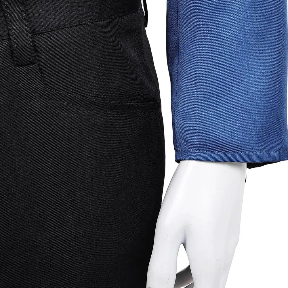 Anime TV Lazarus Cosplay Christine Cappotto blu Pantaloni Festa Gioco di ruolo Costume Abiti per adulti femminili Vestito Festa di carnevale di Halloween