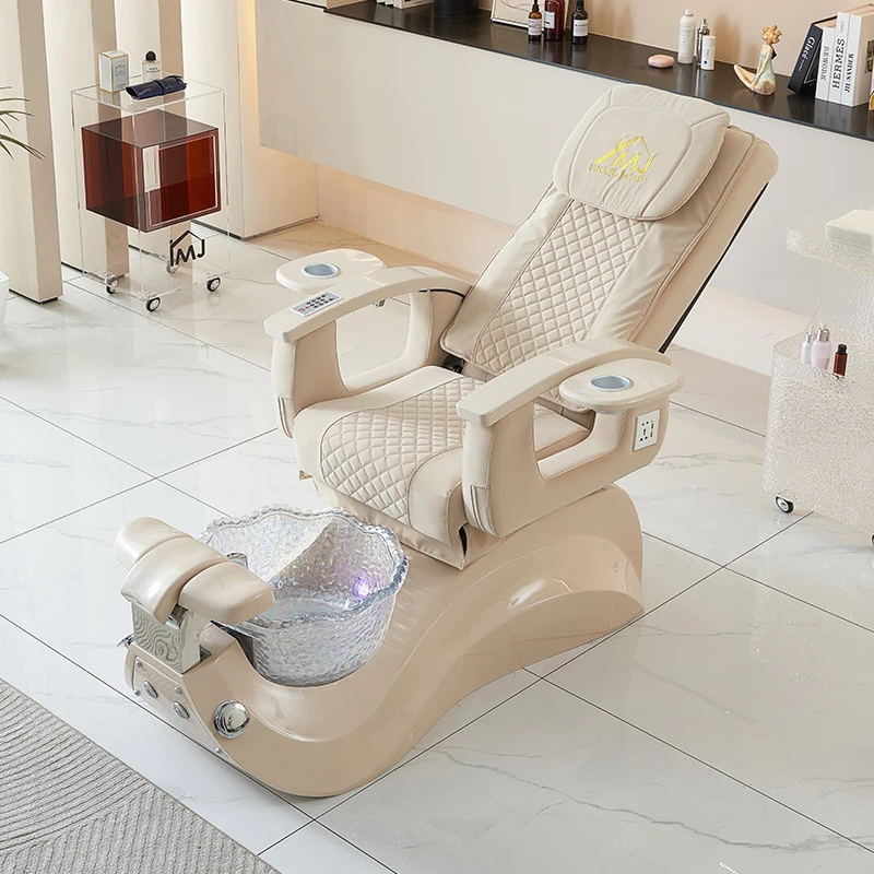 Sillas de soporte de belleza para Pedicura, muebles para salón de manicura, Spa, cosmetología y Pedicura