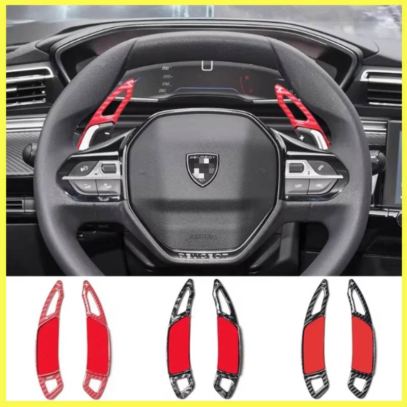 

For Peugeot steering wheel paddle shift Peugeot 508 2008 accessories
