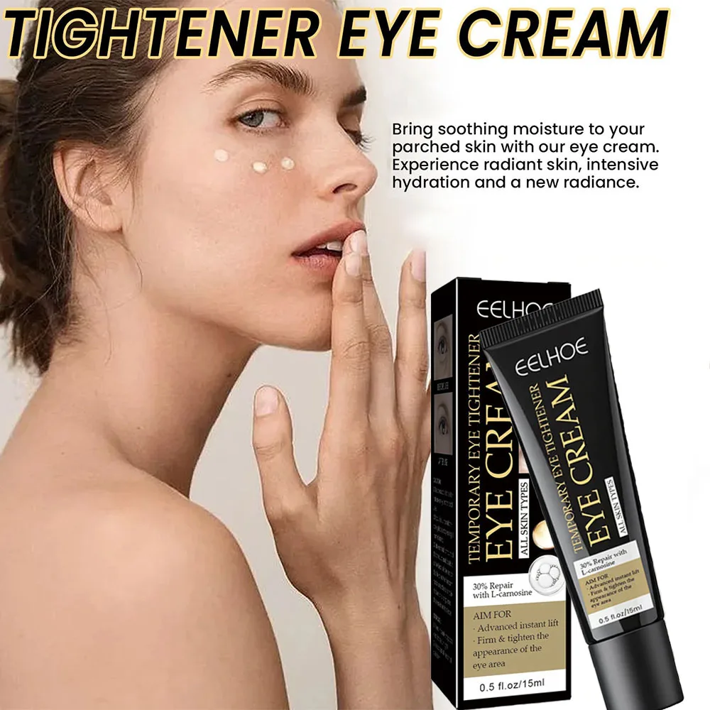 EELHOE Anti Wrinkle Eye Cream Remove Eye Bags Puffiness Lifting Firming Smooth Skin Care Moisturizing Instant Eye Massage Cream