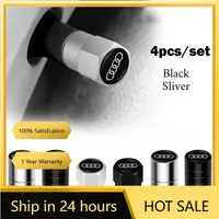 2025 Hot 4Pcs Styling Wheel Tire Valve Air Stem Cap Duust Covers For Audi RS7 A1 A2 A3 A4 A5 A6 A7 A8 Q1 Q2 Q3 Q4 Q5 Q6 Q7 Q8 TT