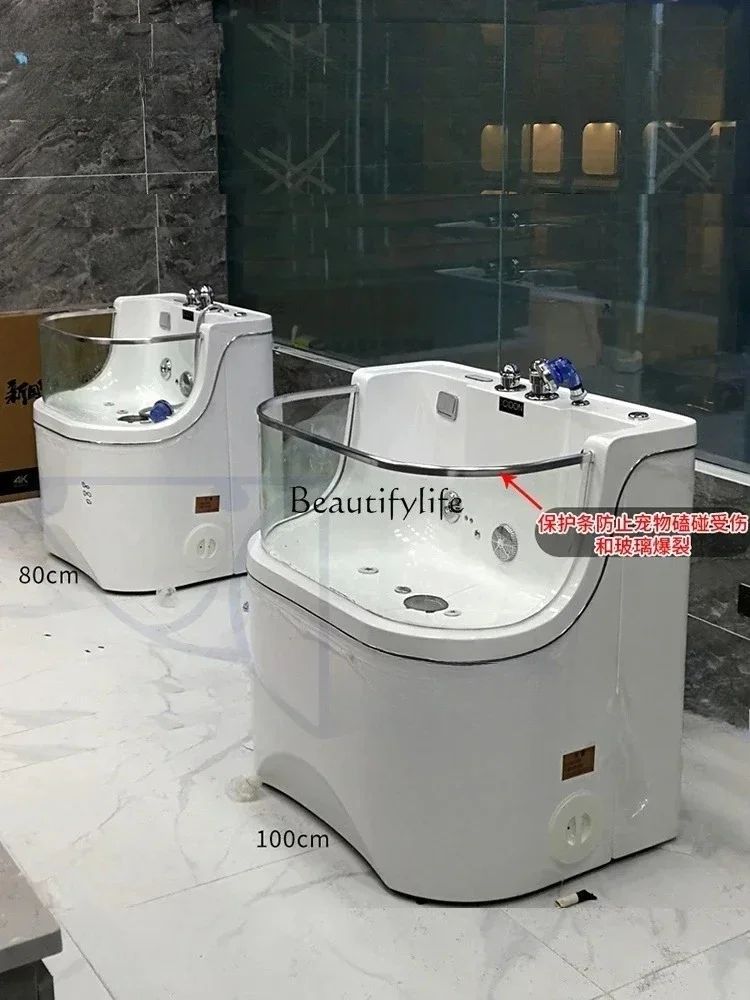 YJ32 الحيوانات الأليفة القط والكلاب آلة سبا الحليب حمام حمام حمام السباحة TankLX