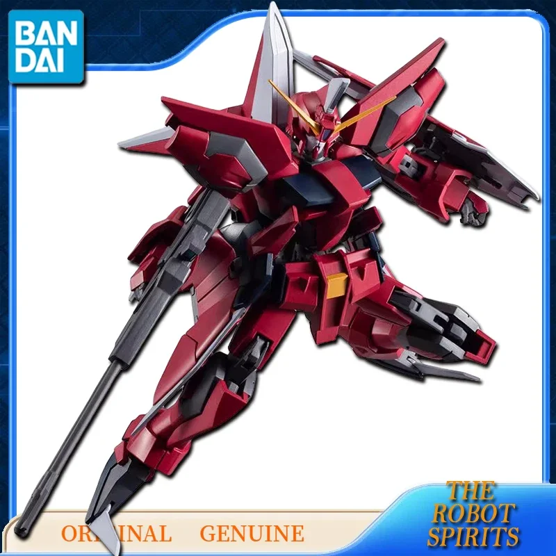 Bandai-Genuine Figuras de Ação Anime para Crianças, Modelo de Montagem Ornamentos, Brinquedos Originais, Genuine THE ROBOT SPIRD, GAT-X303 Presente