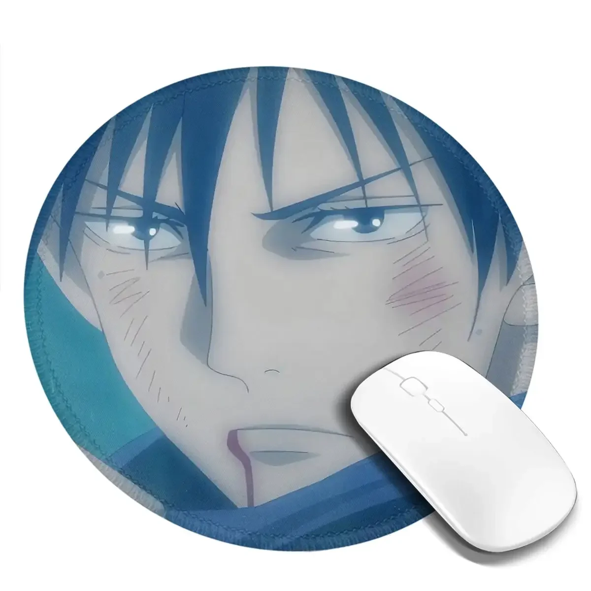 Megumi Besto Friendo Jujutsu Kaisen Sukuna Anime Round Mouse Pad Computer Keyboard Mouse Mat Gamer Laptop Desk Mat