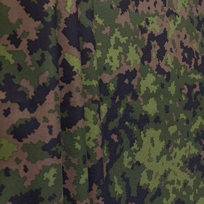 500D Nylon Finnish Camouflage Fabric Anti Red Waterproof and Wear-resistant Breathable DIY Tactical Vest cloth Luggage Materia