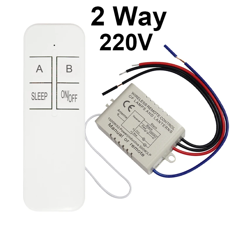 1/2/3 Way Relay AC 220V RF Digital Wireless Remote Control Switch Ceiling Fan Panel Control Switch For Light Bulb smart home