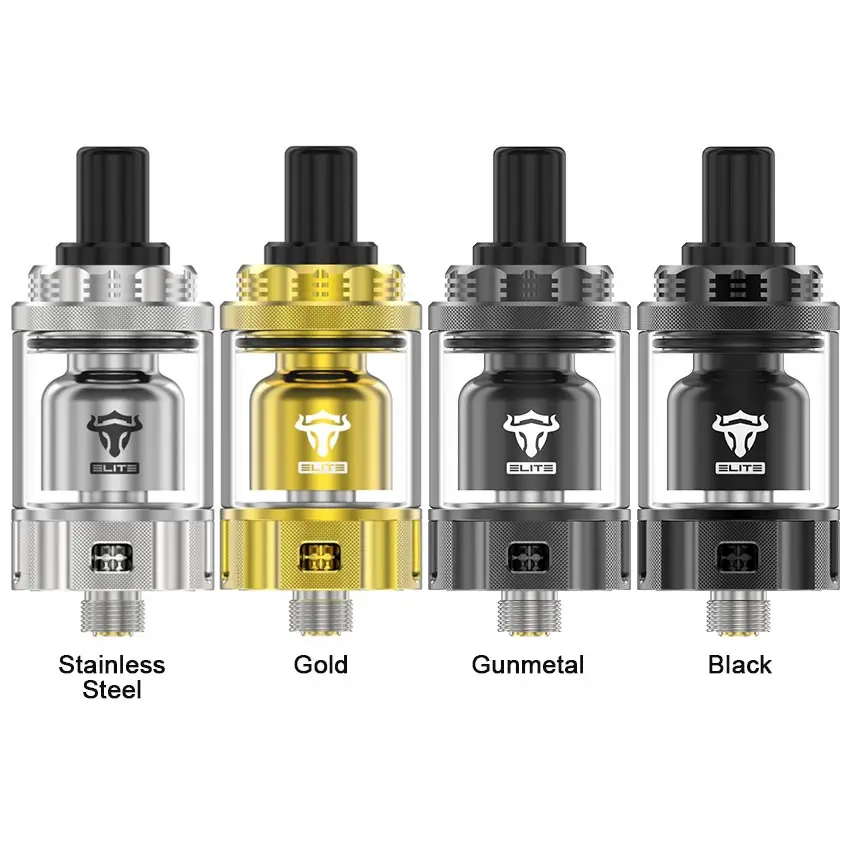 Original ThunderHead Creations Tauren Elite Pro MTL RTA Atomizer 2ml Rebuildable Tank Vape 22mm