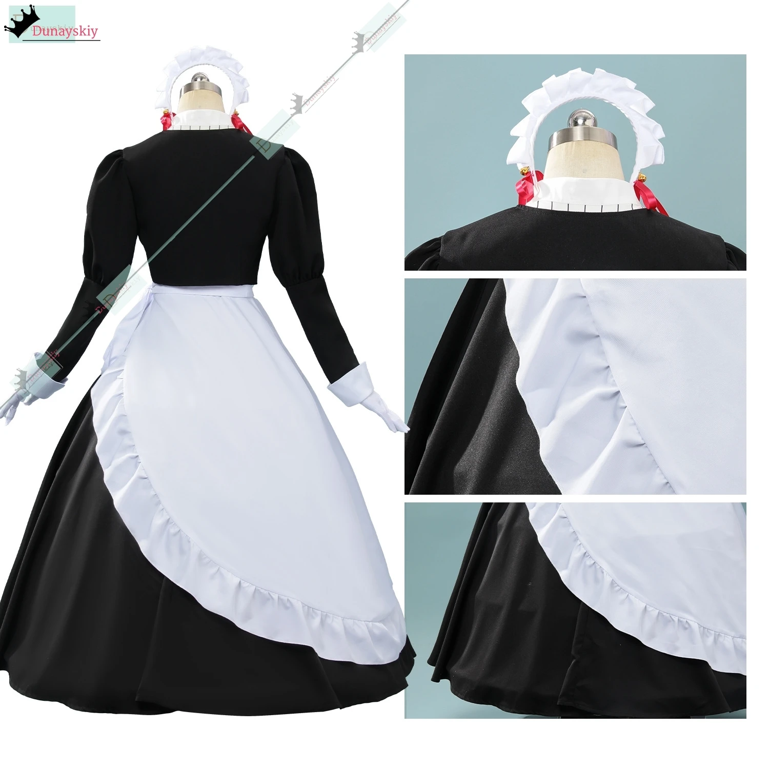 Anime You Are Like Earth Cosplay You Are Ms Servant Costume Maid Dress Coat Apron Wig Halloween Party Play Uniforms For Woman