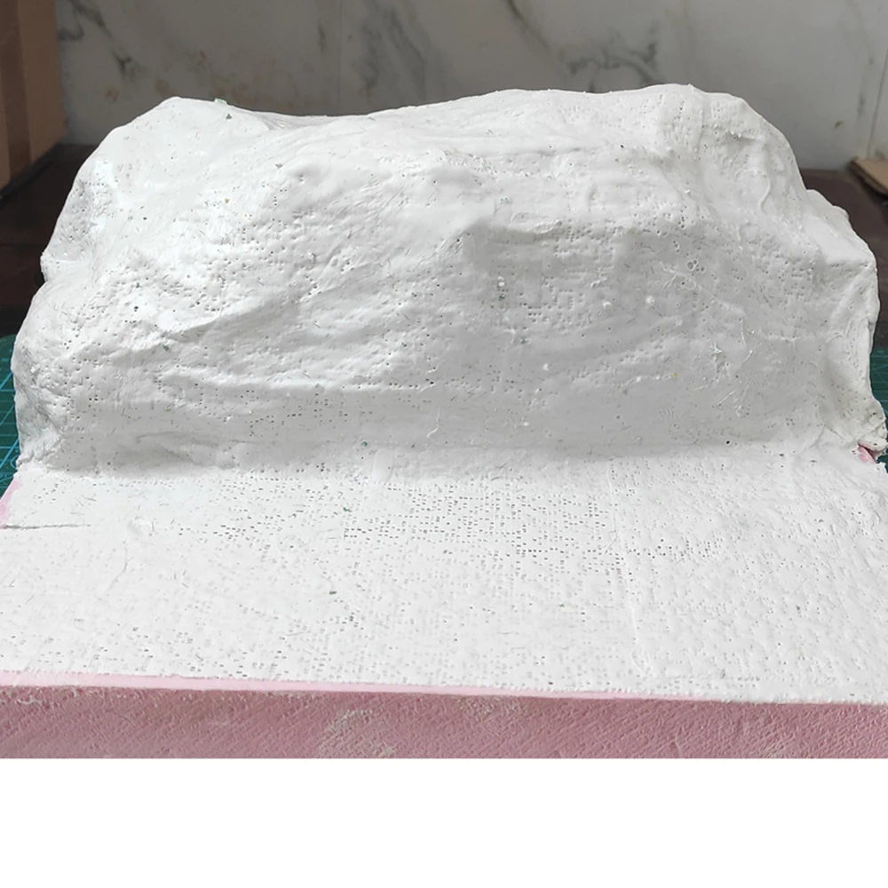 Miniature Mountain Plaster Model Cloth Terrain Architectural Materials Making Scale HO Train Sand Table Scene Layout Toy kits