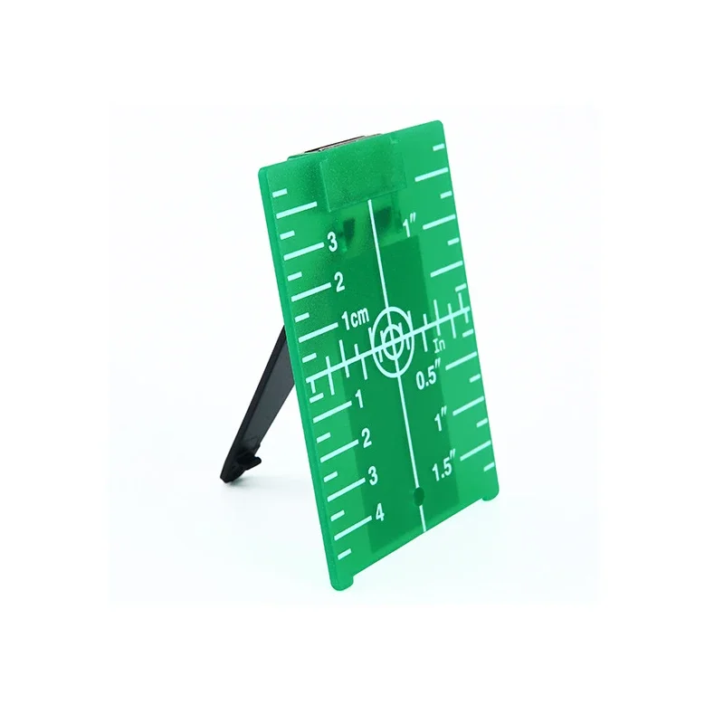 Line Laser Target Plate Card for Red/Green  Beam Vertical/Horizontal  Magnetic Leveling Board Power Tool