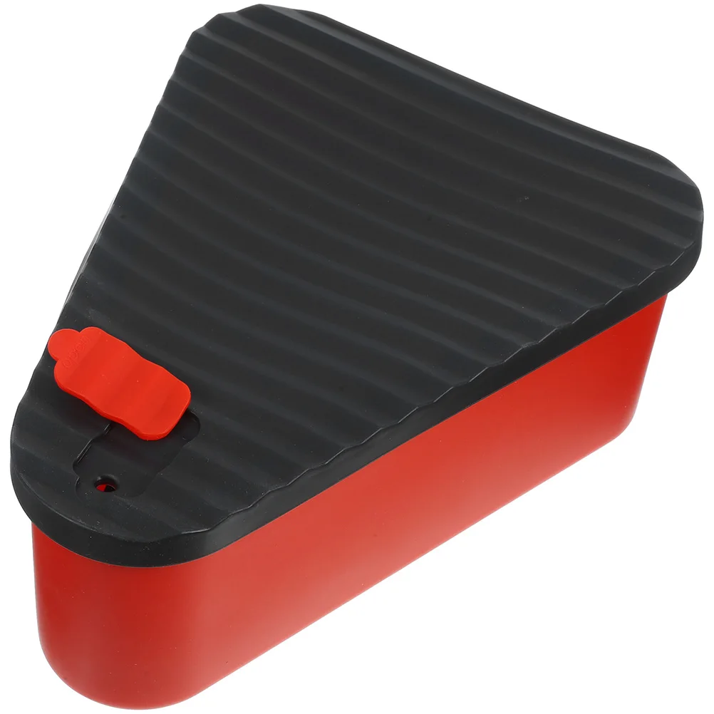 

Silicone Storage Box Small Blue Lunch Suitcase Pizza Carrier ganizer Reusable Dessert Container Kitchen Supplies