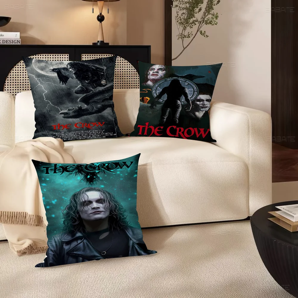 

Movie THE-CROWs Personalized Picture Text Home Decorative Pillows Household Gifts 45x45cm