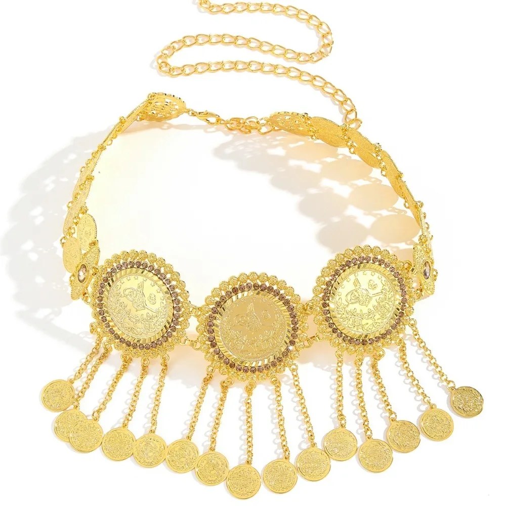 cinto-de-corrente-elegante-em-liga-metalica-com-franjas-banhadas-a-ouro-gravadas-e-diamantes-incrustados-para-trajes-de-festival