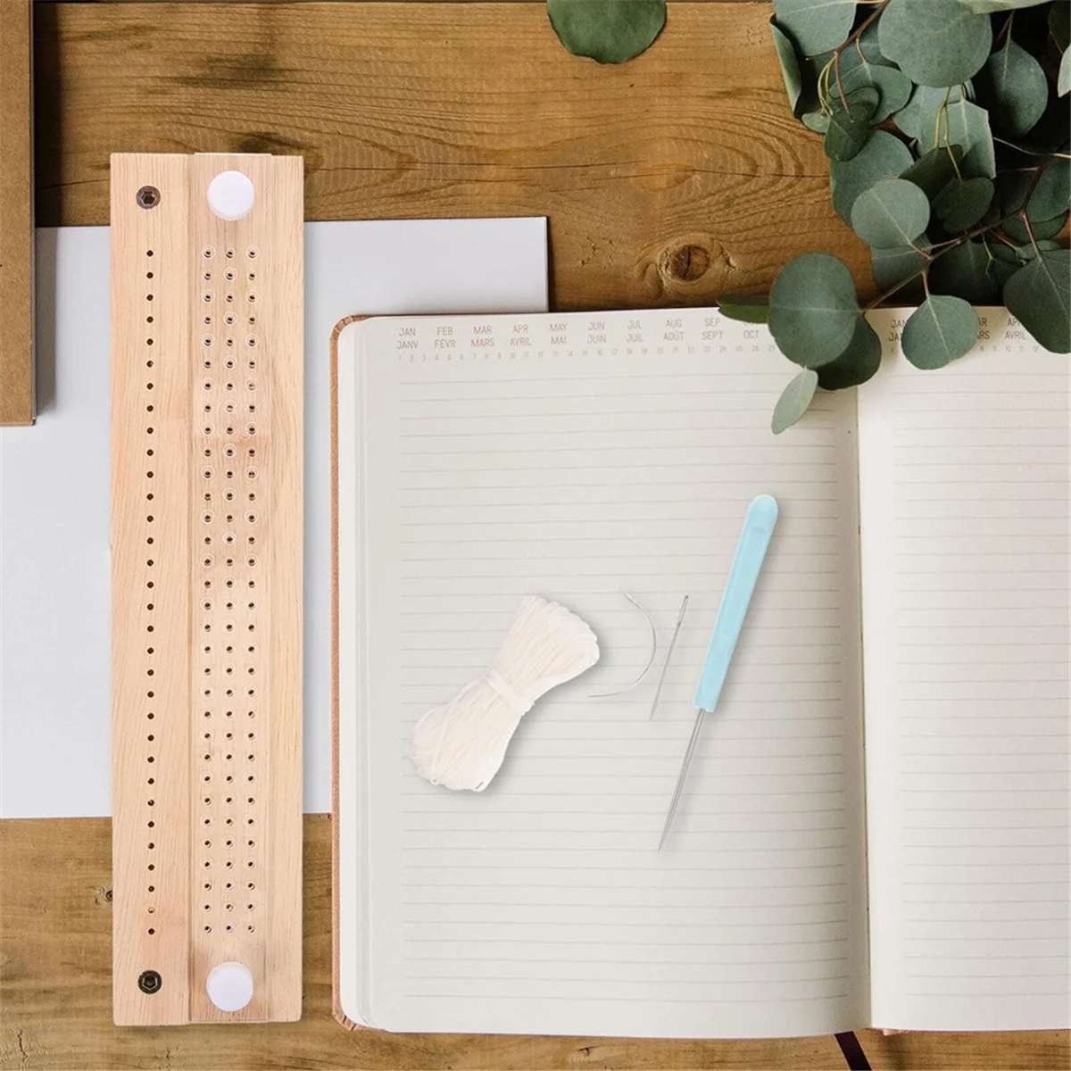 A96Q-أدوات اللكم المميزة مجموع - مراجعة Bookbinding Supply Kit وسعره